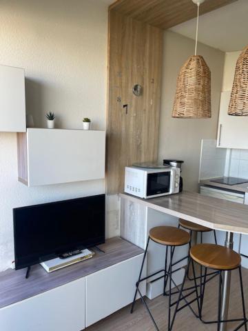 Studio Cabine Vue Mer Et Port Carnon-Plage Exteriér fotografie